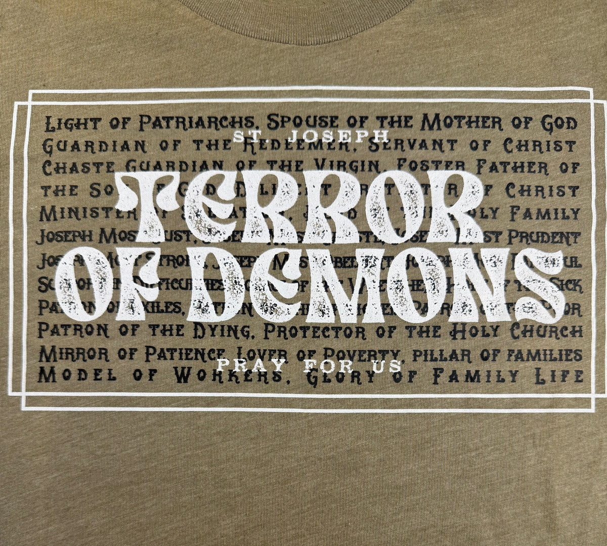 St. Joseph Terror of Demons